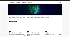 Desktop Screenshot of hackersnewsbulletin.com
